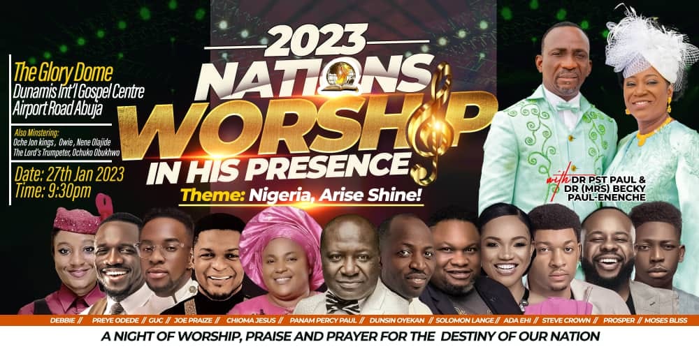2023 Nations Worship In His Presence