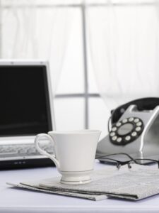 phone call, coffee, teacup, computer, laptop, cellphone, desk, work, consulting